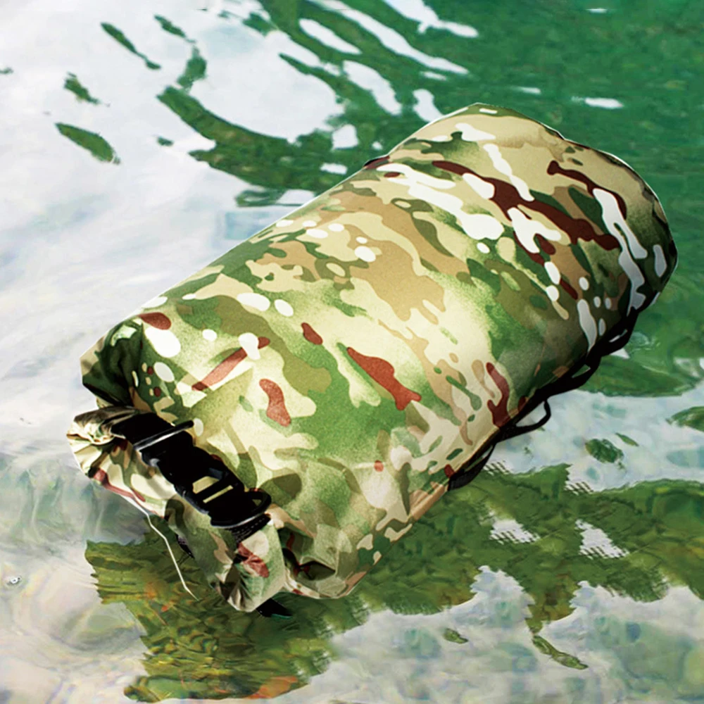 Waterproof Dry Bag Lightweight Outdoor Dry Sack w Shoulder Straps for Boating Kayaking Hiking Camping Rafting Fishing Supplies