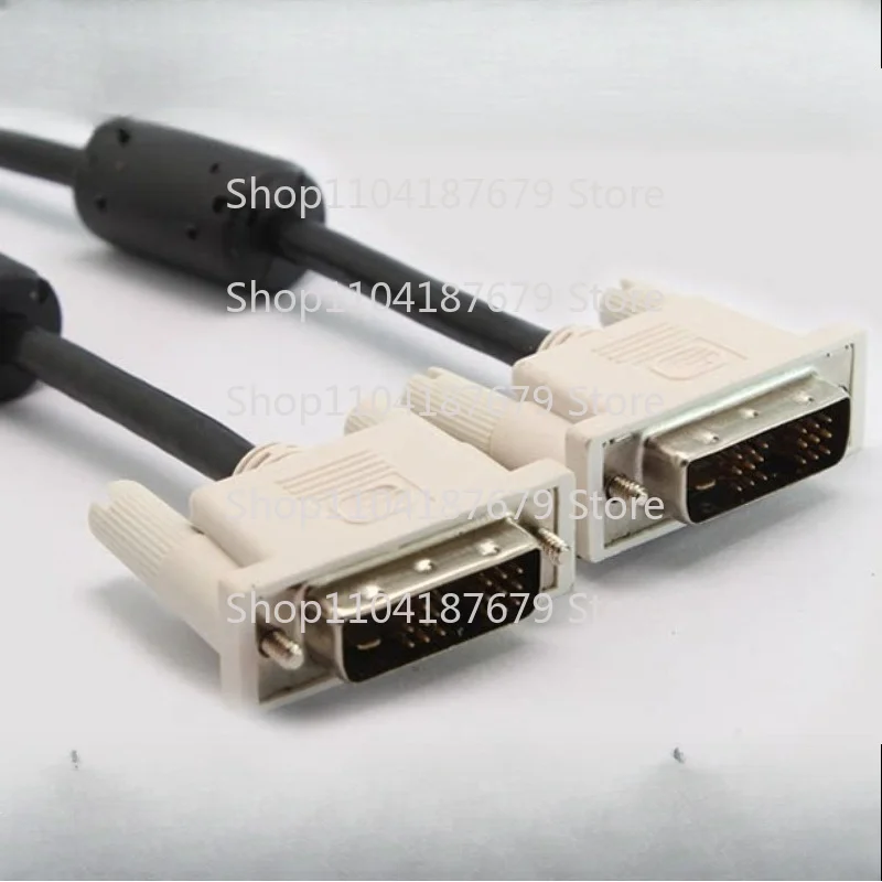 XXX  Original DVI‑D Cable 18+1 Pin For DELL HP Samsung Monitor LCD Display Screen Signal Connection Cord