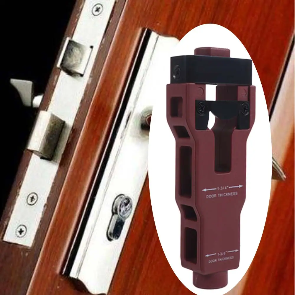 

Tongue And Groove Door Lock Tool Clean Precise Thick Wooden Door Mortise Tool Enduring Remove Material