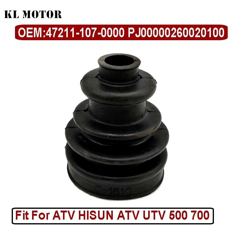 Części ATV Hisun 400 450 500 700 Gumowe elementy PJ00000260020100 26002-J00000-0100 47211-107-0000 C1861-001 Części do ATV UTV 4x4
