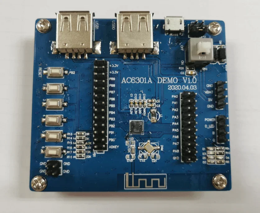 

Ac6301a Demo Board