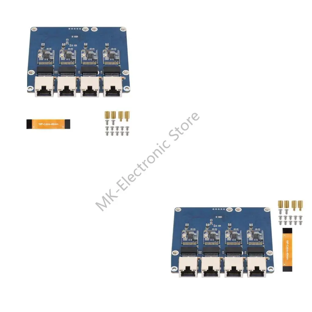 

R2LF 4-канальный сетевой адаптер для разъемов PCIe, драйвер воспроизведения, менее высокая совместимость, множественная