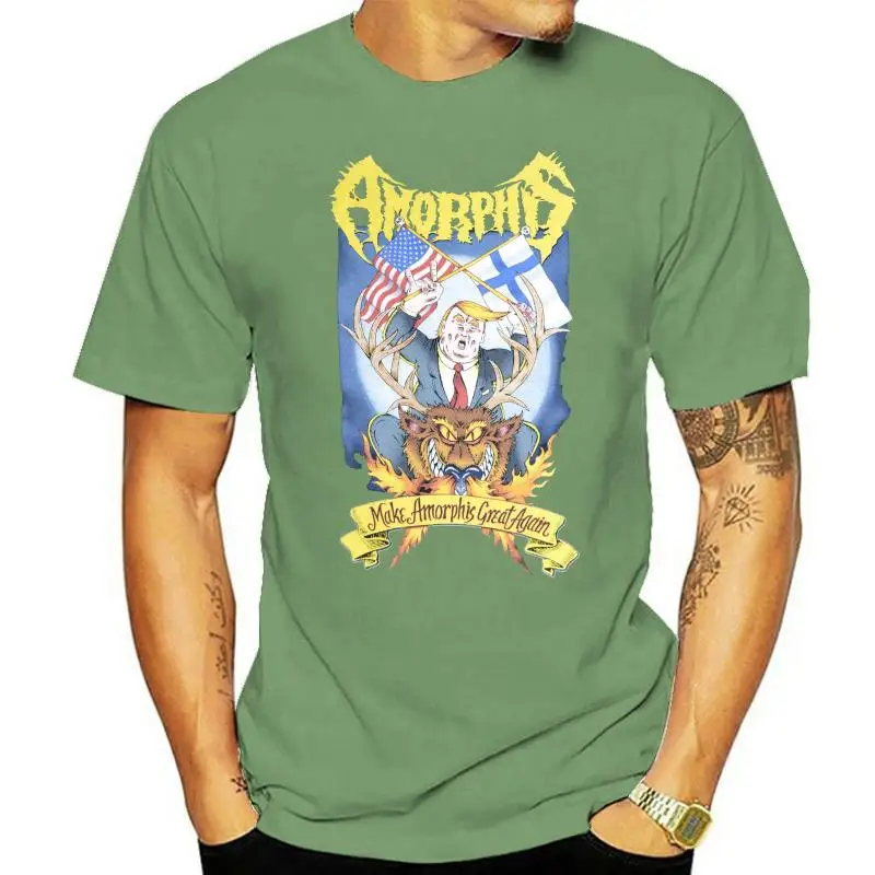 Amorphis Make Amorphis Great Again T SHIRT M-L-XL-2XL New Official JSR Merch