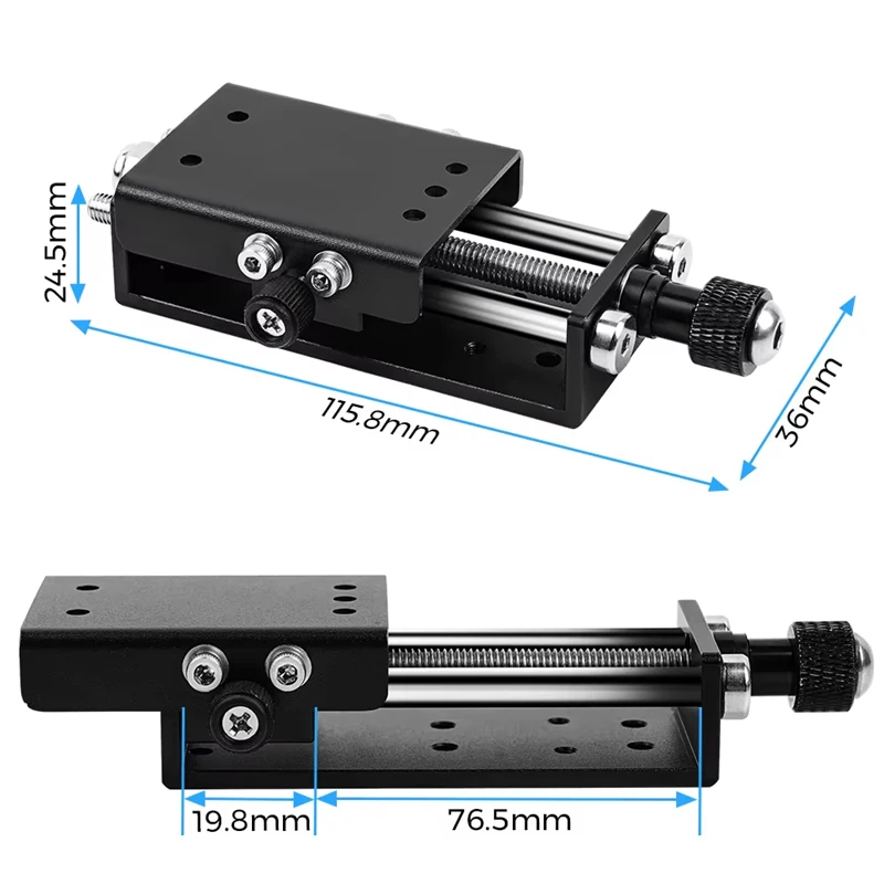 Staffa metallica per modulo di sollevamento regolabile laser per TTS-55 Pro TTS-10 Pro Supporto di regolazione del modulo asse Z per macchina per incisione laser