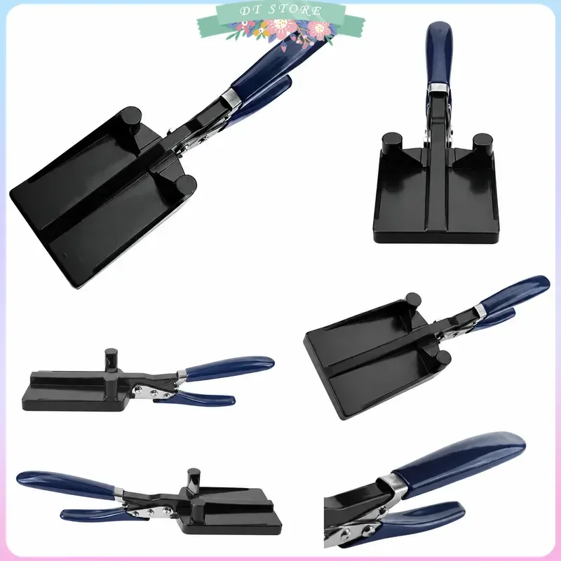 Manual Round Paper Graphic Punch Die Cutter 30mm 38mm 40mm Hand Held Tool for Button Maker Badge Craft DIY Accessories