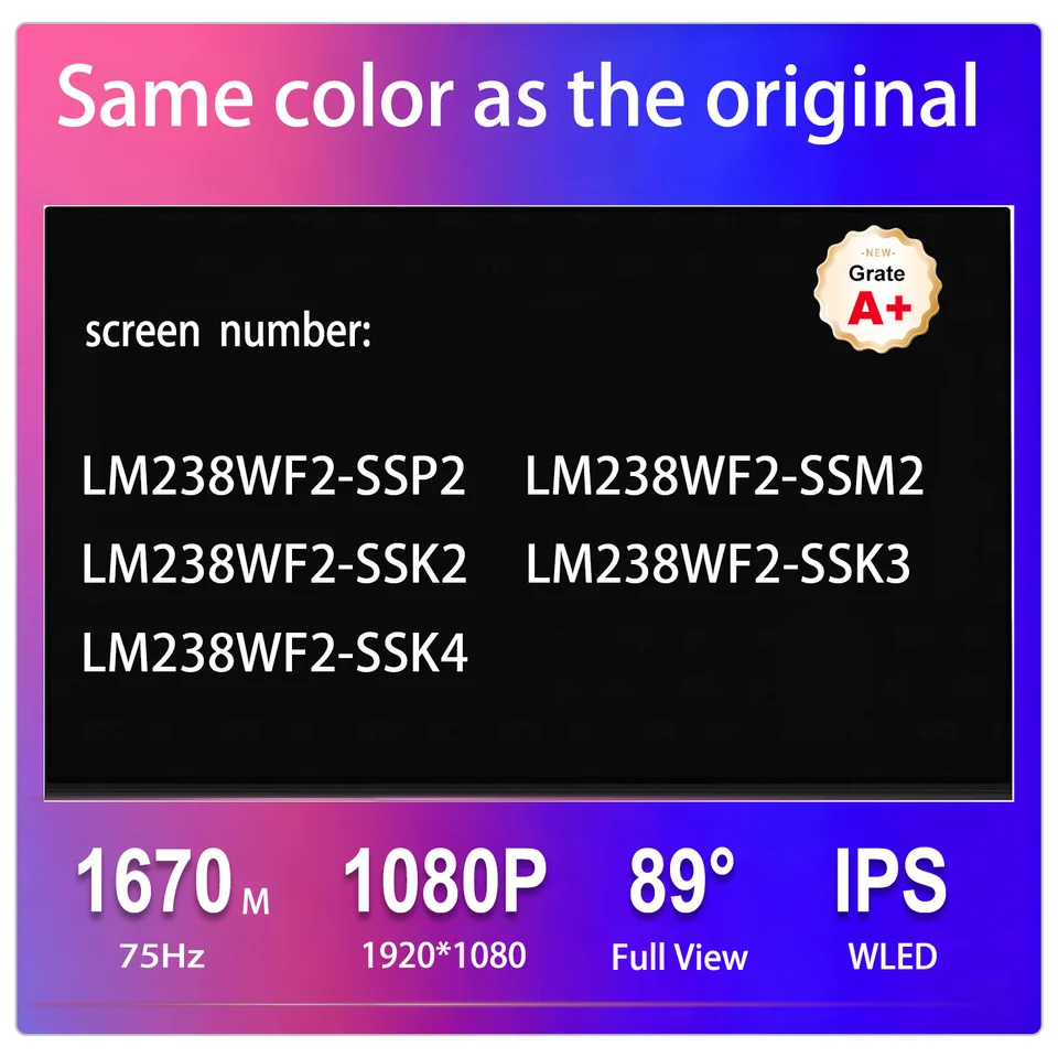 Original New A+ 23.8