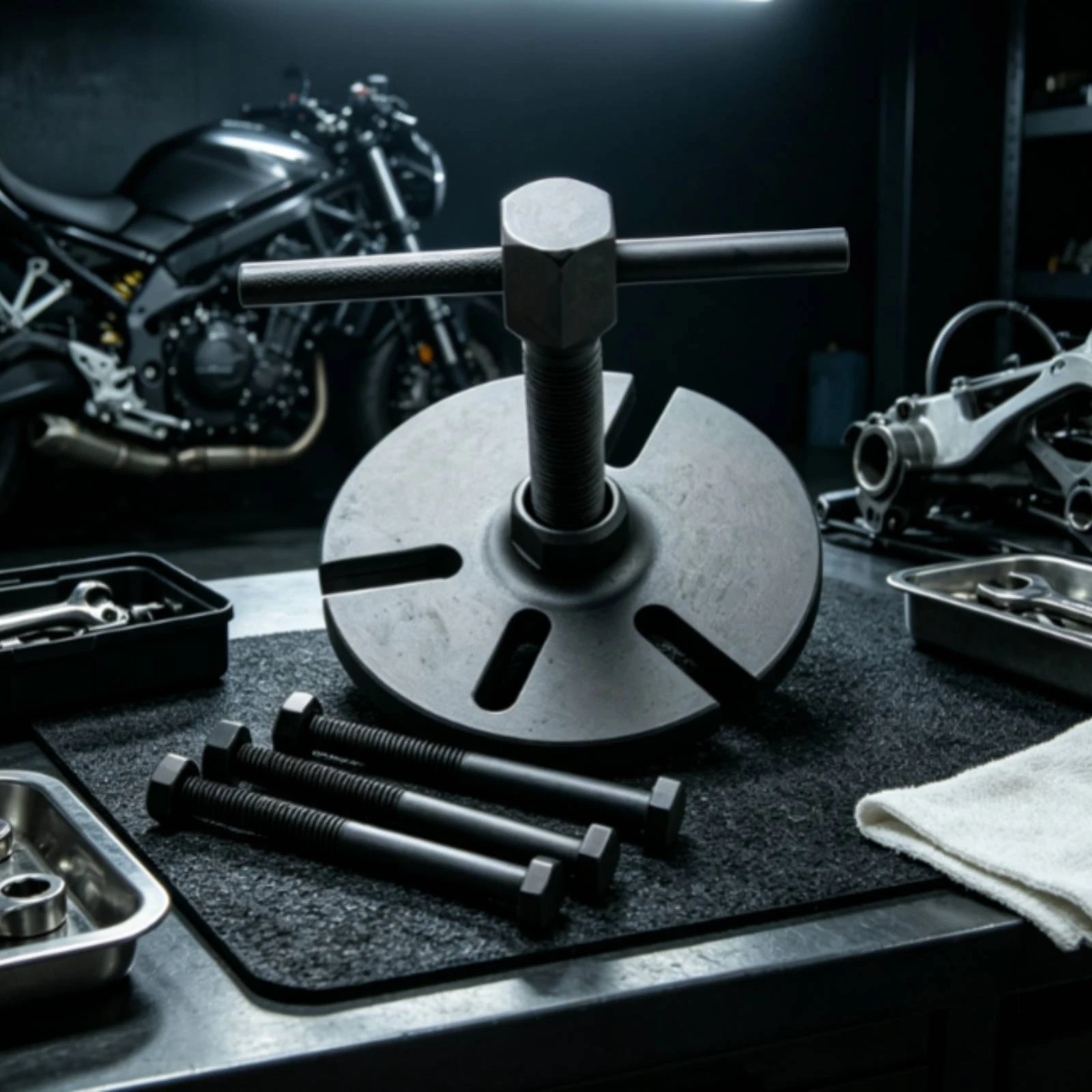 Ściągacz koła zamachowego Magn – Tools For Motorcycle Workshop recenzja i cena
