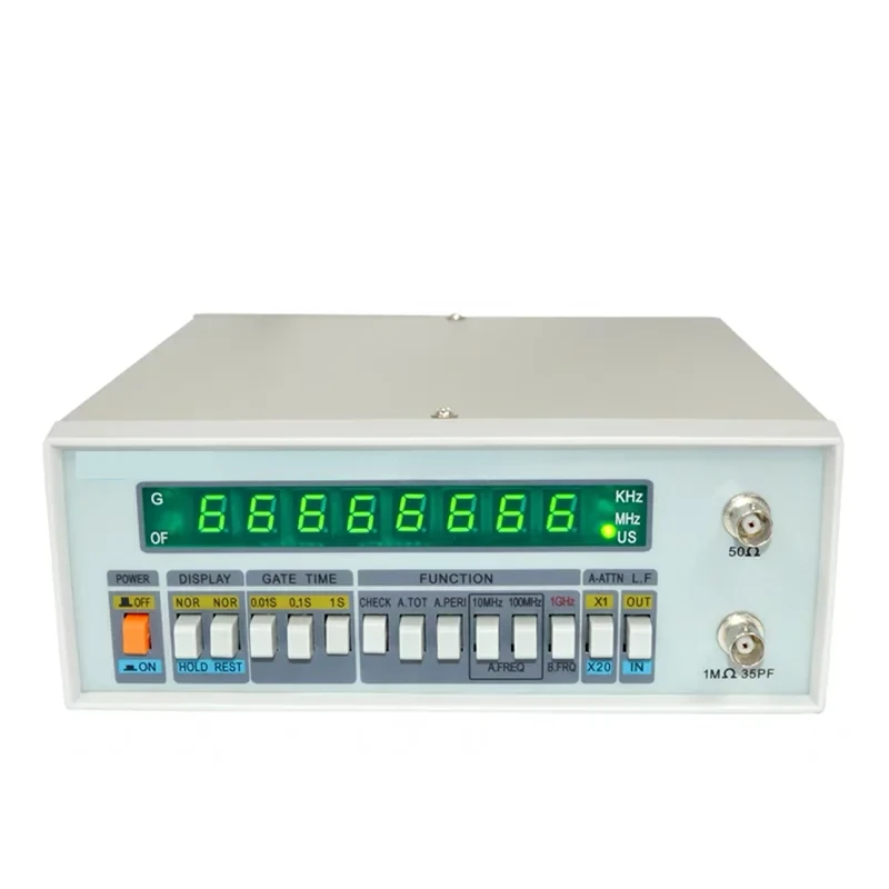 High-resolution frequency counter TFC-2700L multi-function high-precision frequency counter display instrument 10HZ-2.7GHZ