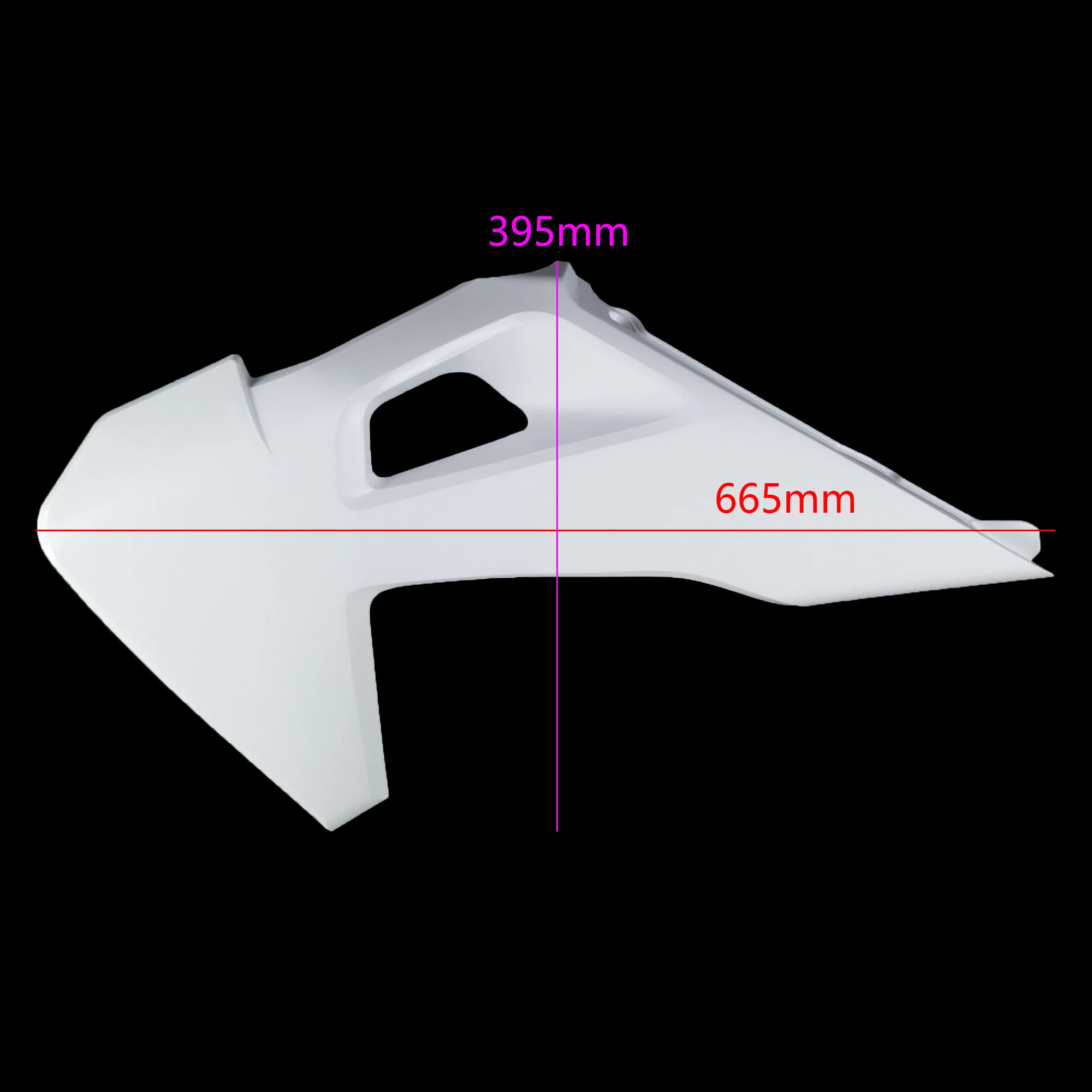 OTOM Fuel Tank Guard Panel Protector For HUSQVARNA FC250 FE350 FX450 TC125 TE150 TE300 2019-2023 Motorcycle Plastic Accessories