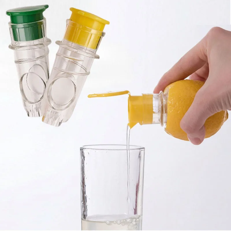 Manuelle Zitronenpresse, tragbare Mini-Zitronenpresse, Zitruspresse, Handpresse, einfache Saftpresse für Zitronen, Orangen, Limetten, Zitrusfrüchte