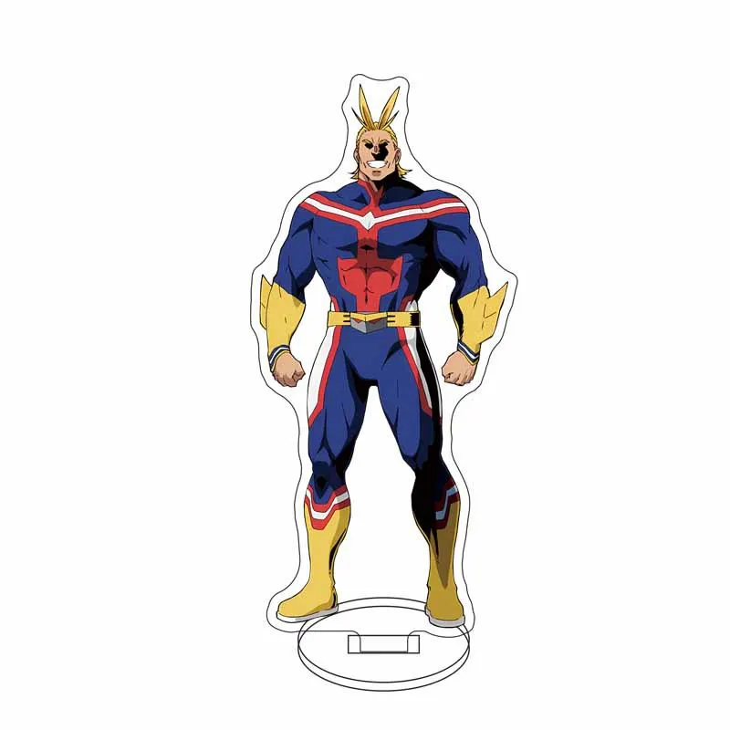Anime My Hero Academia: Illegal Hero  Acrylic Stand Model Figure Cosplay Plate Holder Topper Fans Christmas Desk Decor Plate Gif