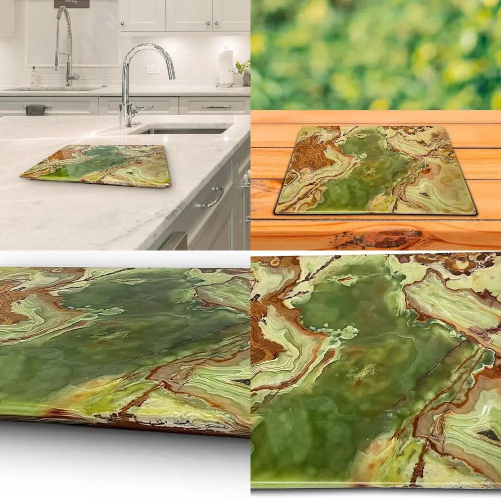 Tabla de cortar ecológica de doble propósito: perfecta para queso y repostería, regalo ideal para cocina y inauguración de la casa, bordes hechos a mano, No