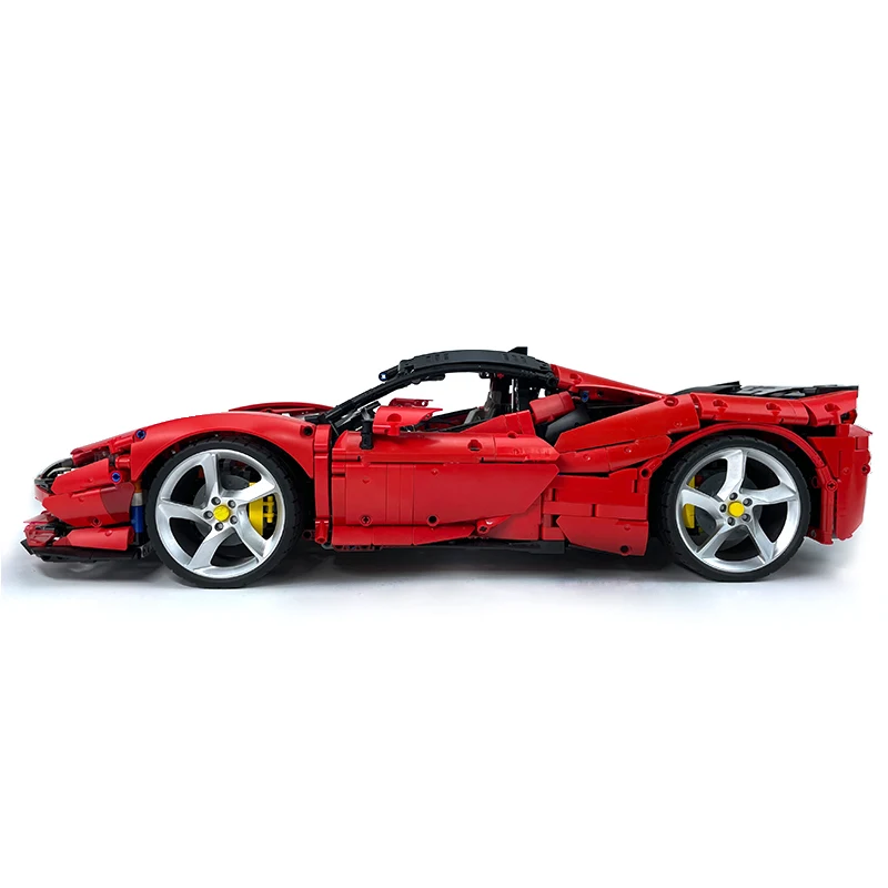 

High-quality New MOC SF90 Sports Cars Hypercar 1:8 Model Building Blocks Bricks DIY Puzzle Boy Toys Assembly Chrismas Gifts Kids