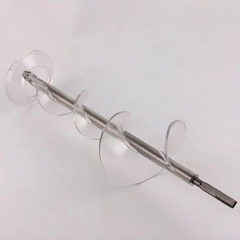 Refrigerator Auger Replacement WR17X11705, Metal Shaft and Plastic Blade Part for Routine Repair and Maintenance in Home Refrige