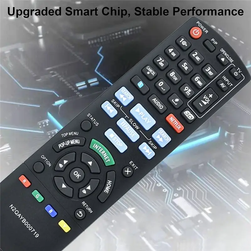 For Home  N2QAYB000719 Remote Control For Panasonic Blu Ray Disc Player DMP-BDT220 DMP-BDT120 BDT220C Remote Control Replacement