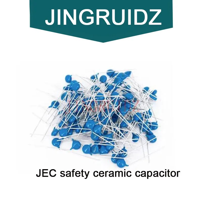 10PCS  JEC safety ceramic capacitor X1Y2 250V102/222/332/472/103  250V102 250V 222 250V332 250V472 250V103