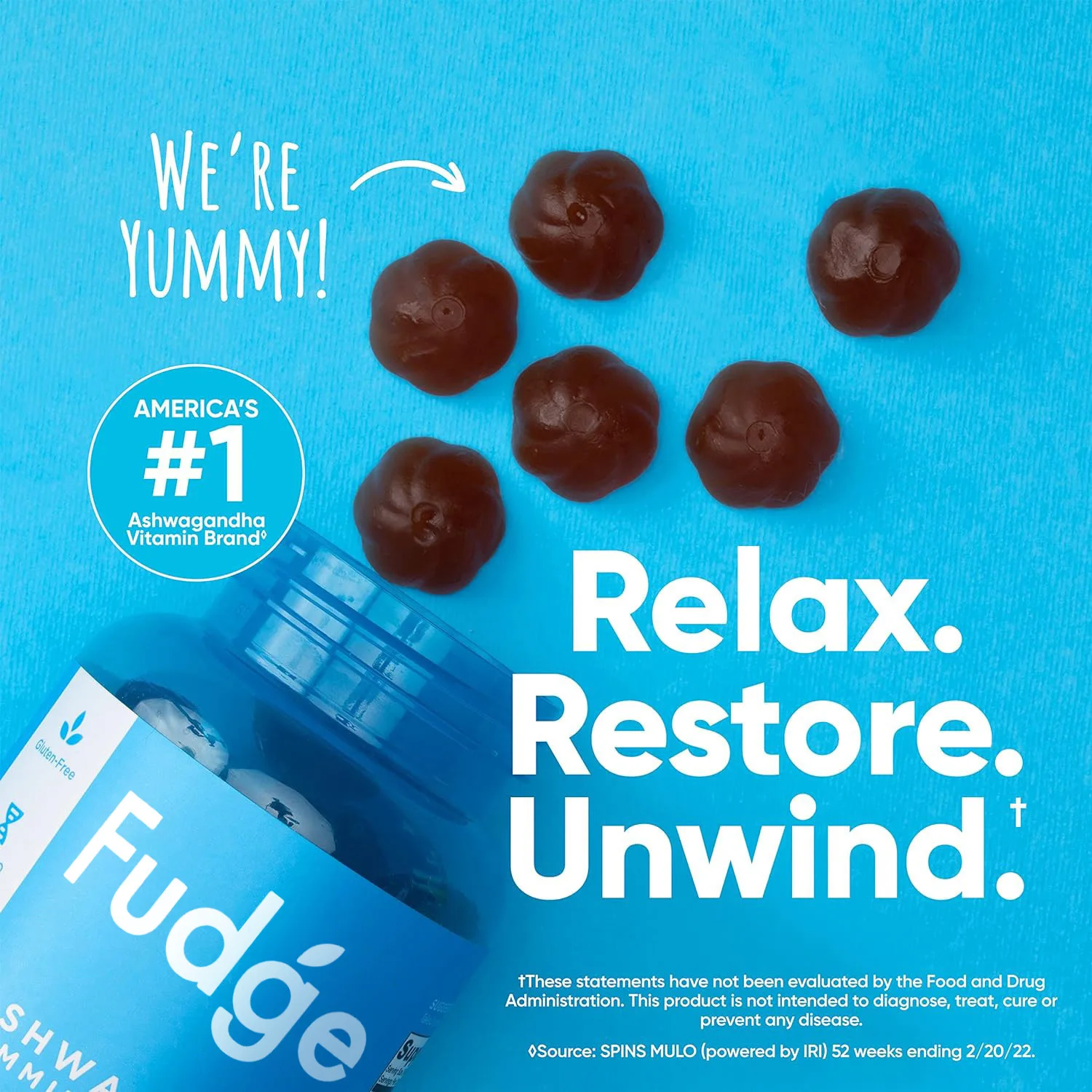 

South African Drunken Eggplant Candy, 60 Count SetImprove Sleep, Stress Relief & Mood Calm (Non-GMO, Gluten-Free & Sugar Free)