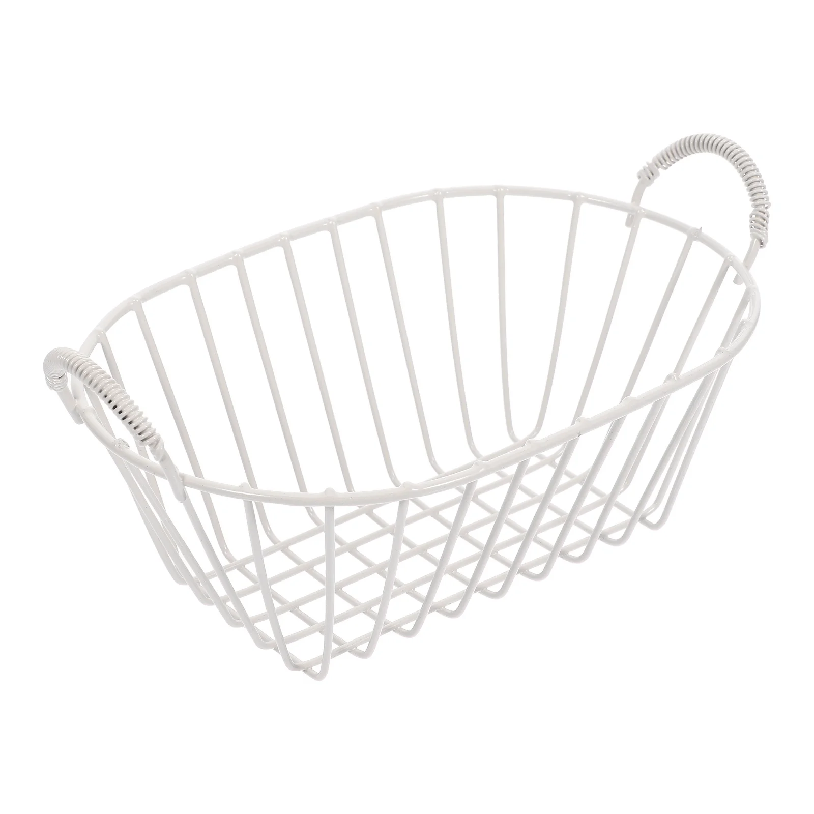 

Metal Wire Fruit Basket 3.5 Inch Small Handheld Storage Organizer Kitchen Bread Snack Vegetable Sundries Iron