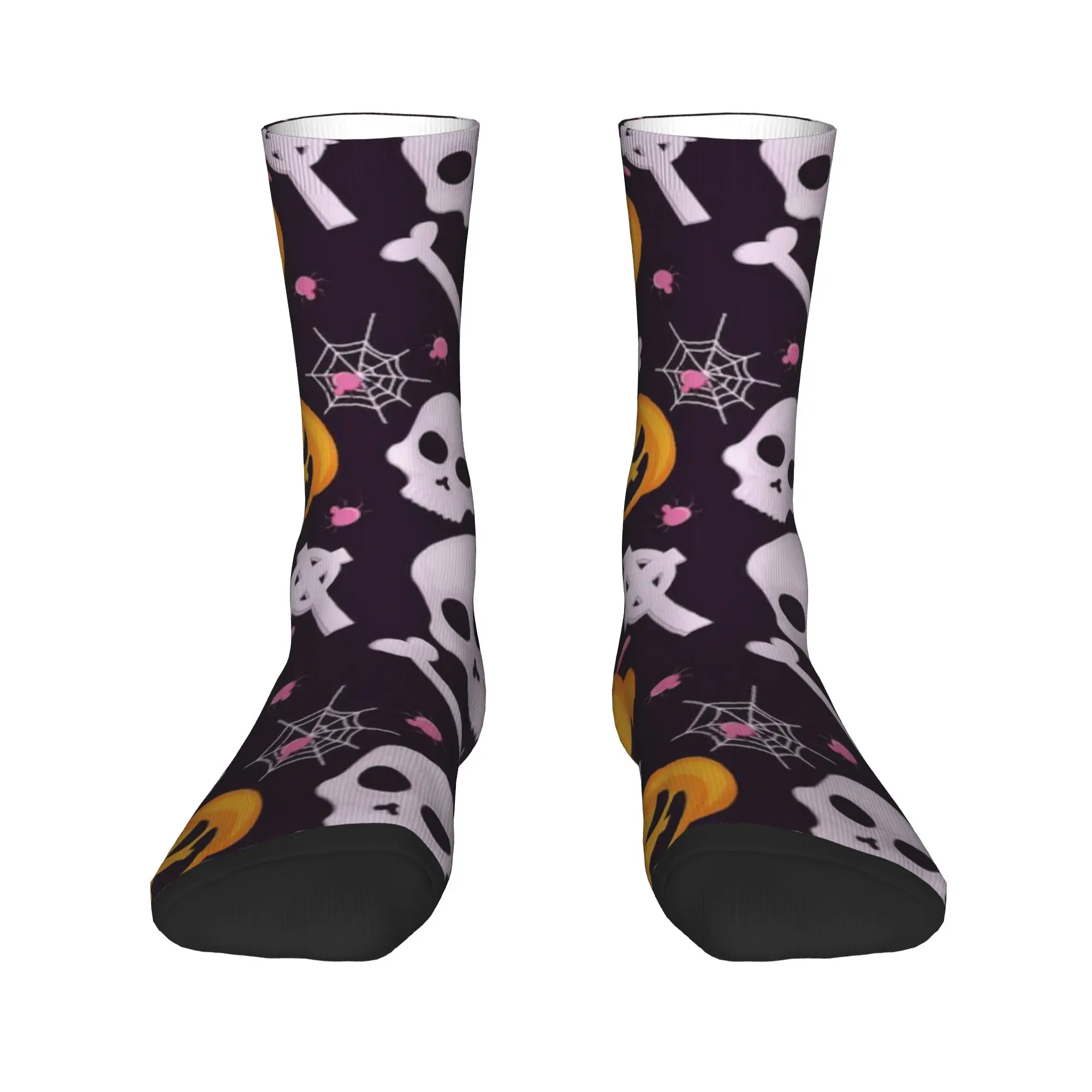 Bold Tribal Triangle Geometric Socks  Funny Stockings Couple Medium Soft Climbing Socks Autumn Pattern Anti Skid Socks