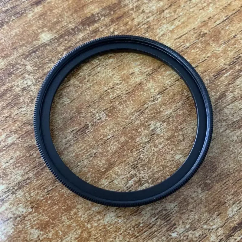 Camera Lens Ring, Filter Frame, UV Filter Sleeve, Aluminum Alloy Metal Retaining Ring with Groove for Camera Optical Accessories