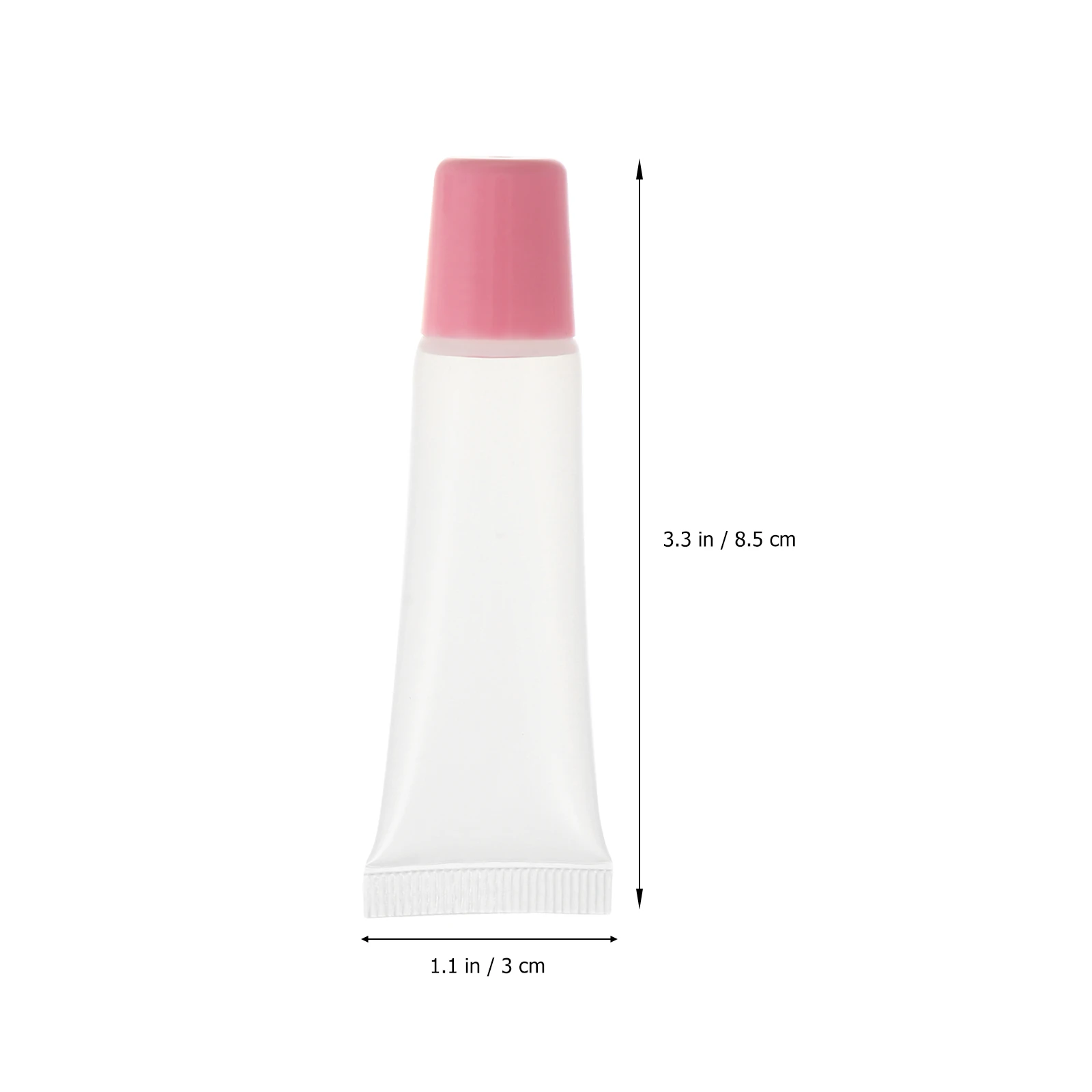 

40Pcs Lip Gloss Tubes Empty Containers 10ML Soft Squeeze Reusable Portable LeakProof DIY Lipstick Samples Gifts