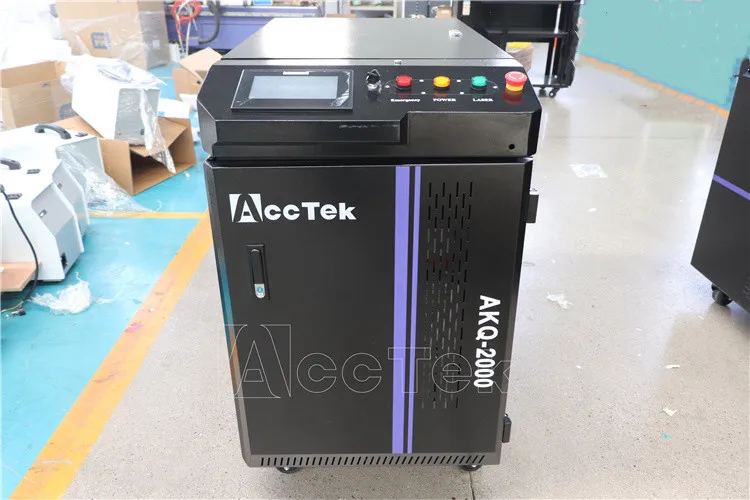 High Efficiency 1000w Fiber Laser Cleaning Machine Lazer Rust Removal Cleaning Machine