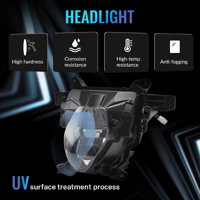 Motorcycle LED Front Headlight Lamp Fairing Stay Bracket For Suzuki GSXR1000 2017-2025