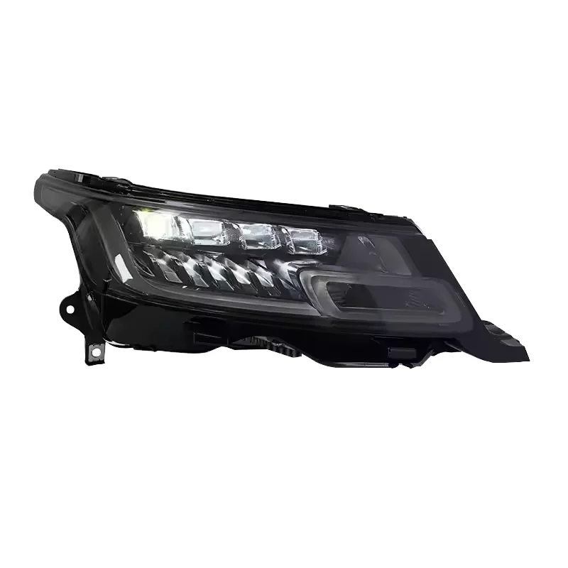 نمط جديد رئيس مصباح ل رينج روفر سبورت 4 عدسة المصابيح الأمامية الجمعية رواج 2018-2022 رئيس ضوء عالية منخفضة شعاع عكس إشارة