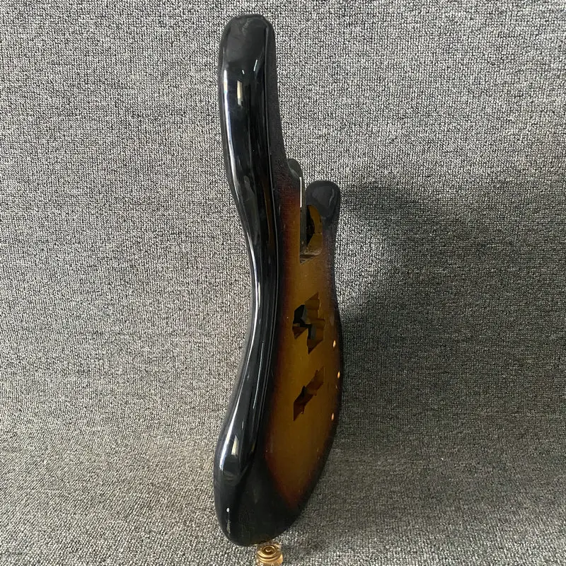 

KB313 Sunburst Color Solid Wood PJ Bass Активные звукосниматели Полуфинишный корпус электрического бас-гитара 4 или 5-струнная версия для замены DIY