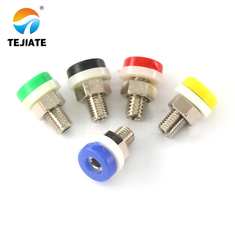 Banana Plug Soquete com Furo, Fonte De Alimentação De Cobre, Terminal, Teste, 2mm, 1Pc