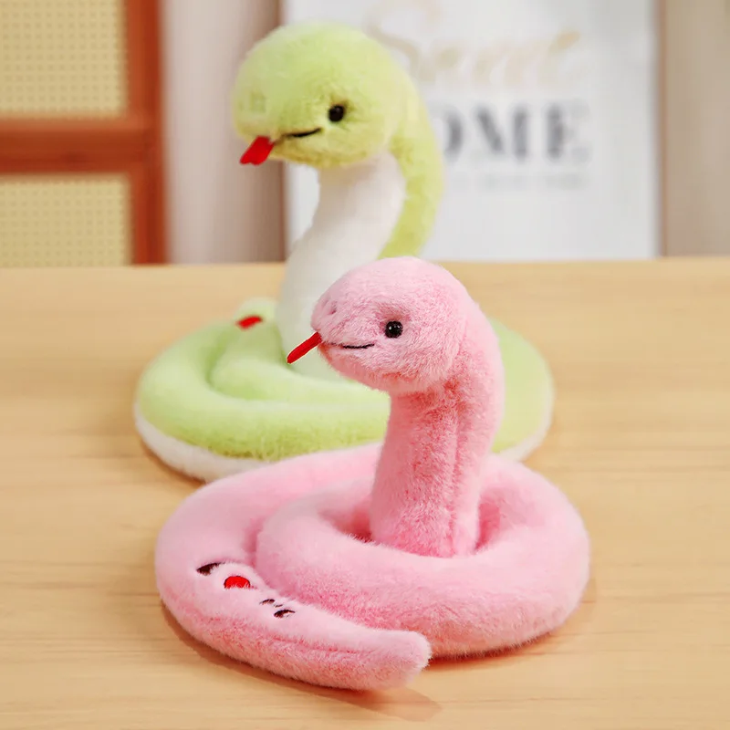 Snake Couple Doll Plush Pillows Hug Pillows Office Sofa Living Room Car Decoration Toys Hug Pillow Doll Desktop Plush Toy Gifts