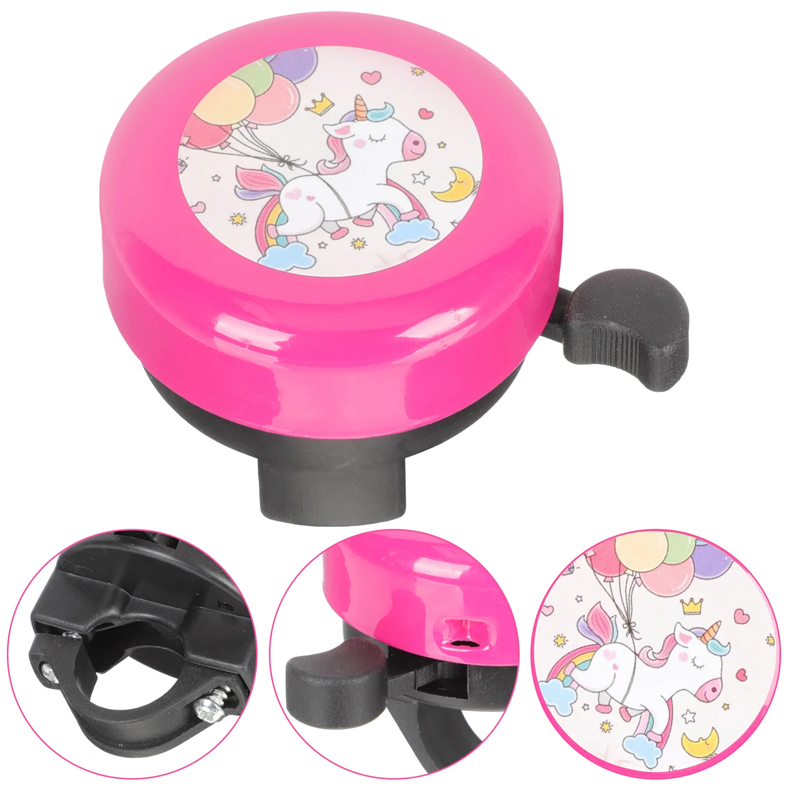 Ring Chime Bicycle Bell Girls for Handlebars Bike Accessories Mountain Cute Unicorn Kids Boys Scooter Miss