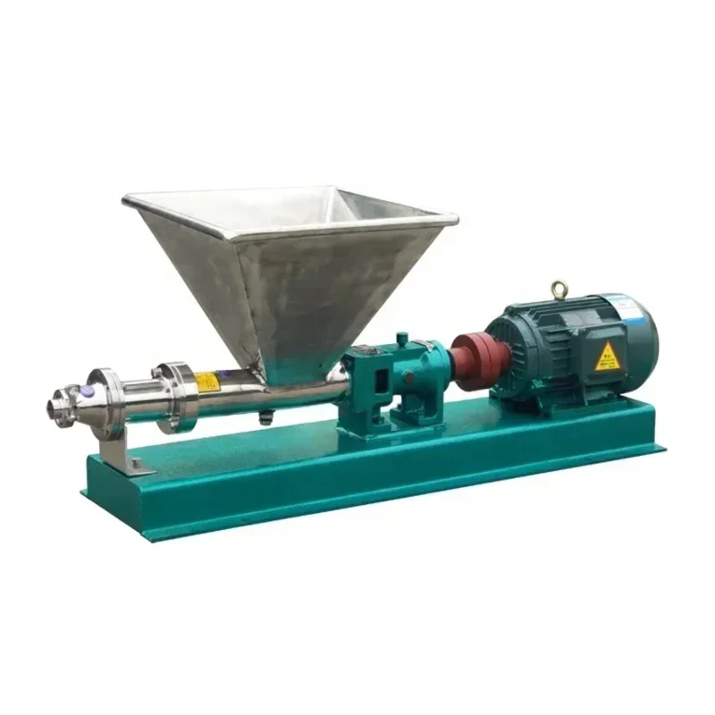 Hot Sales Single Food Gr Twin Three Mono Concrete Hopper Micro Stator Rotor Screw Pump