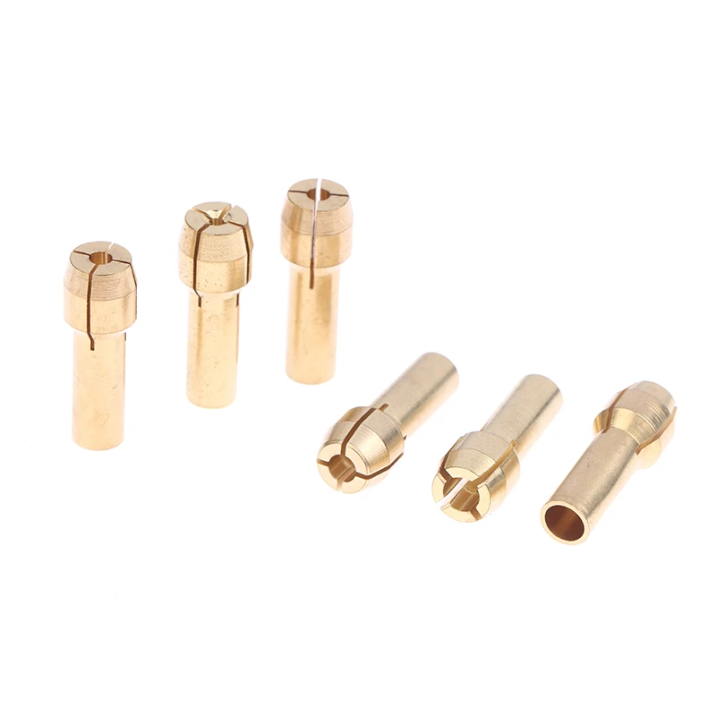 M8 M7 Nuts Drill Chucks Adapter Mini Drill Chuck Clamping Range 0.5-3.2mm For Chuck Adapter Micro Collet Brass Power Rotary Tool
