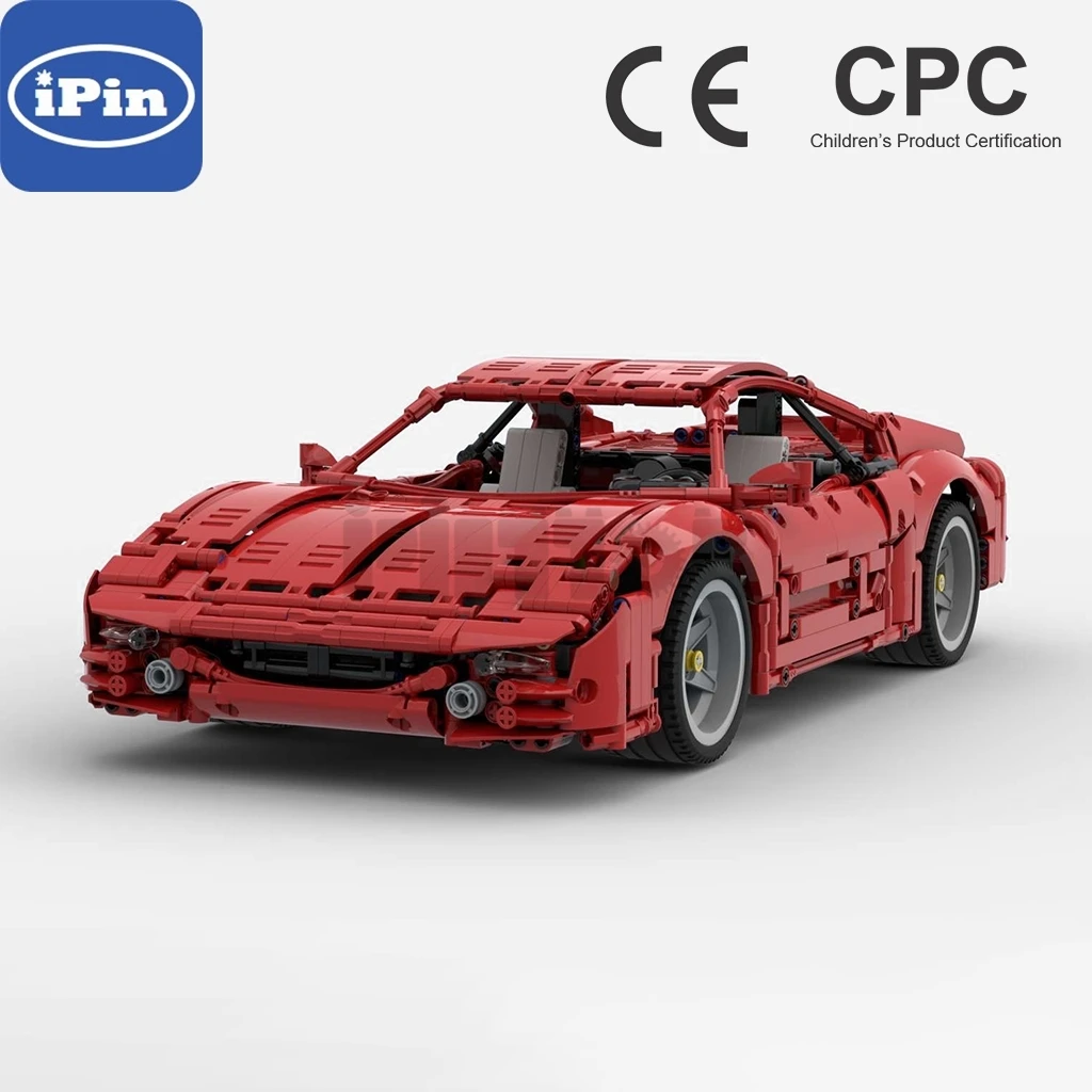 

Moc-84040 F355 super sports car Boy Gift splicing building block technology high difficulty splicing