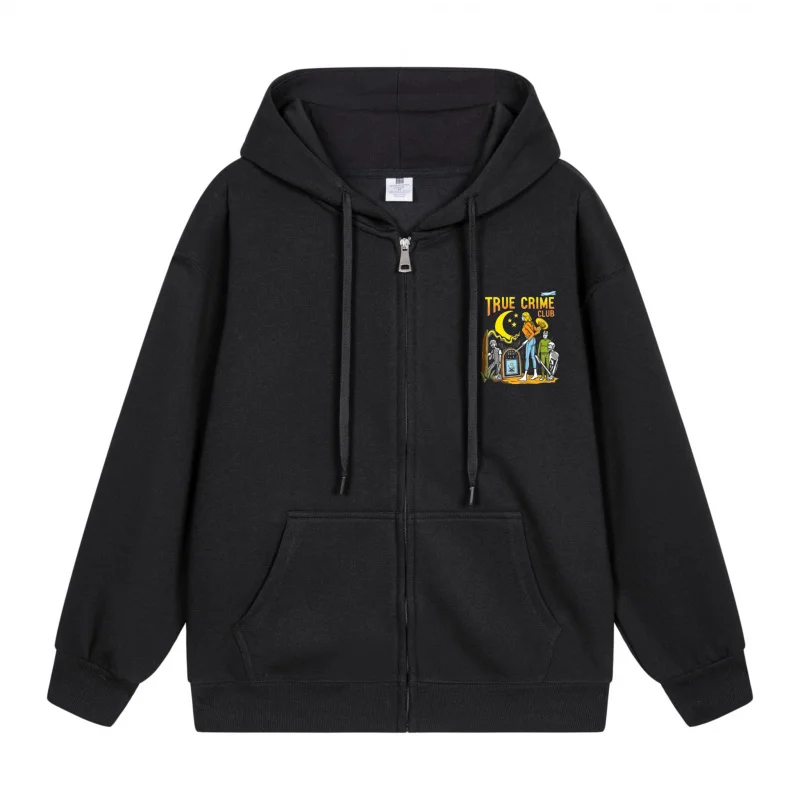 

Men's Zip-Up Hoodie The Shine Band Poster Design 2025 New Style Casual Couples’ Style Casual and Loose