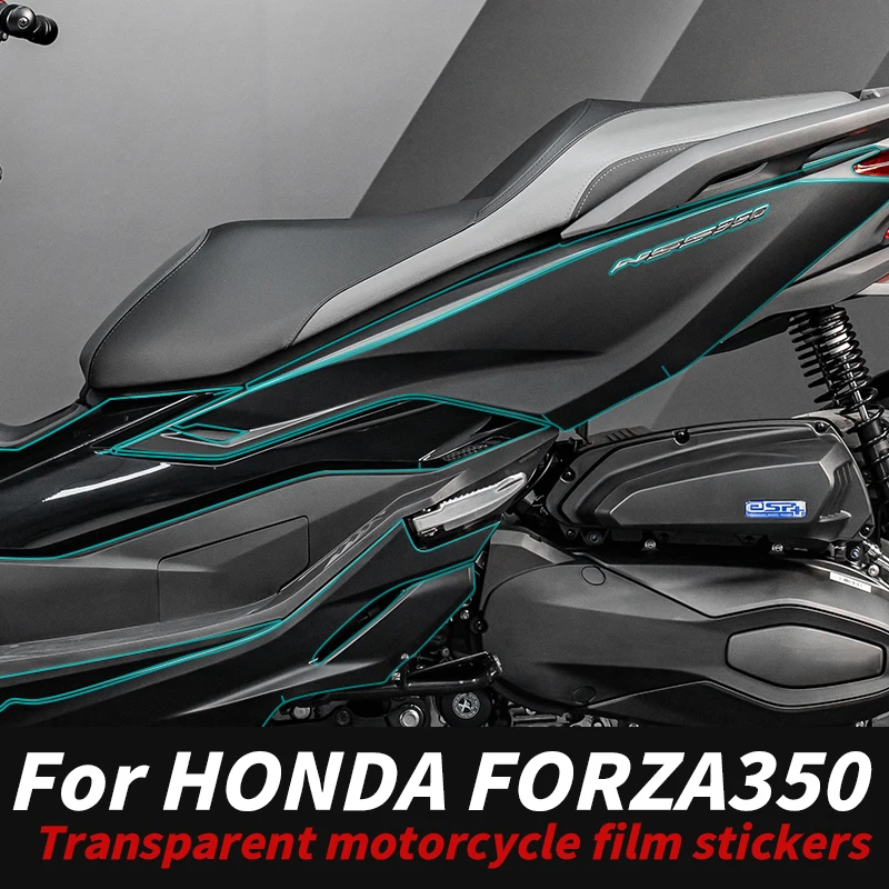 Suitable for Honda Forza NSS350 Thailand Fit Transparent Car Wrap Self-Healing Anti-UV Bubble-Free Tool-Free Install Mod Parts