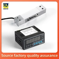 Indicator display+single point load cell, cantilever shear beam loading electronic Force Weight Pressure 6kg 10kg 20kg 40kg 80kg