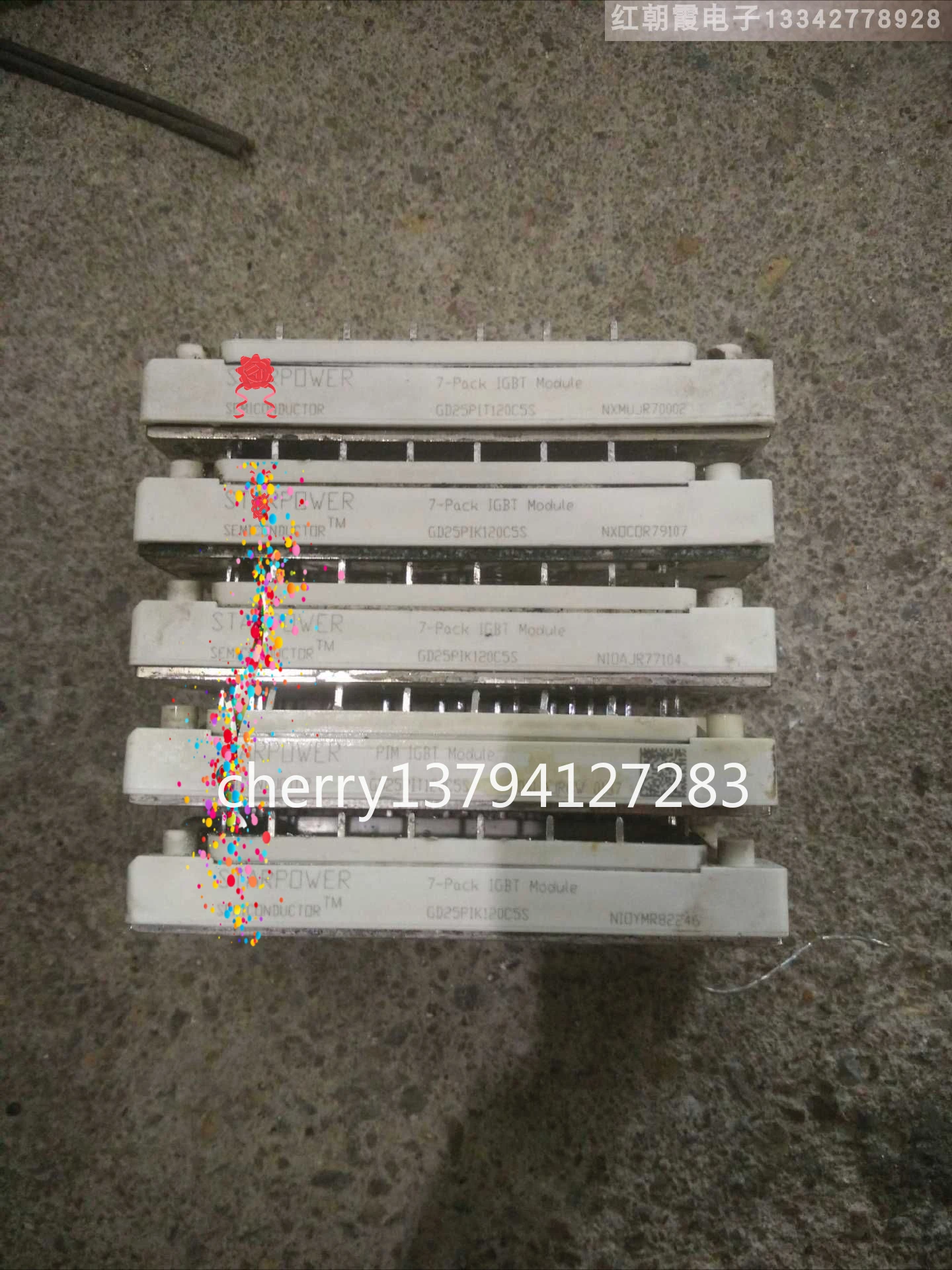 (1pcs)GD25PIK120C5S GD25PIT120C5S GT25PI120T5H   used  the test pass  Electronic Components & Supplies