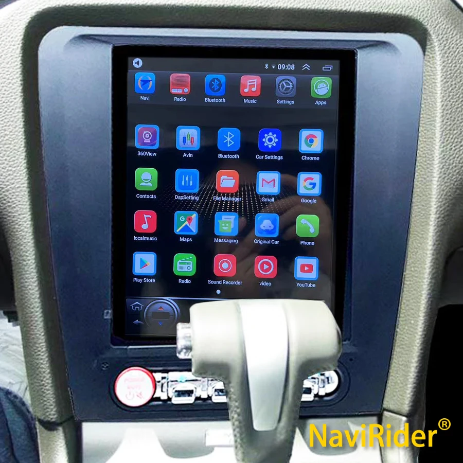 Android Auto Car Radio For Ford Mustang 2010 2011 2012 2013 2014 Multimedia DVD Player GPS Navigation Carplay Stereo Head Unit