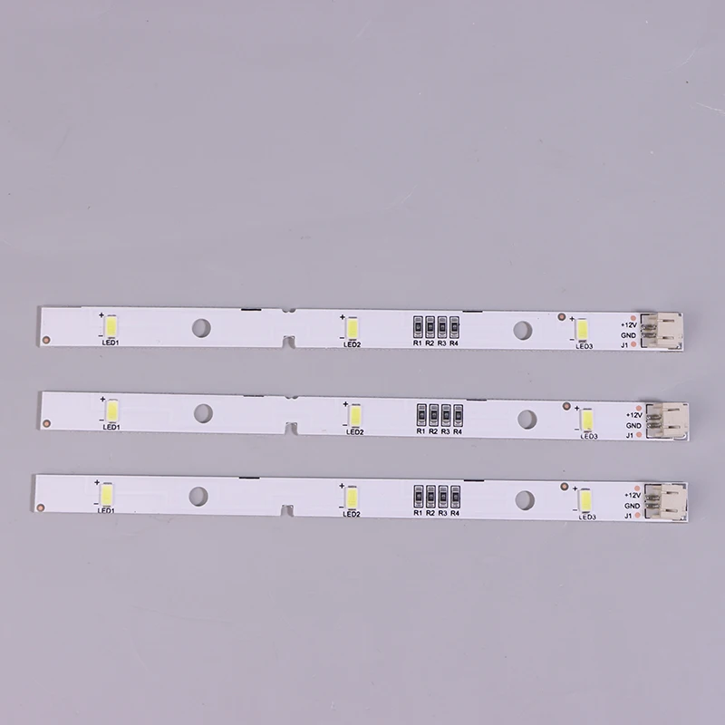 (.) 1/3PCS DIY Accessories Freezer Refrigerator LED Strip Light Bar For E349766 MDDZ-162A 1629348 DC12V 1.25W HCDM415LC
