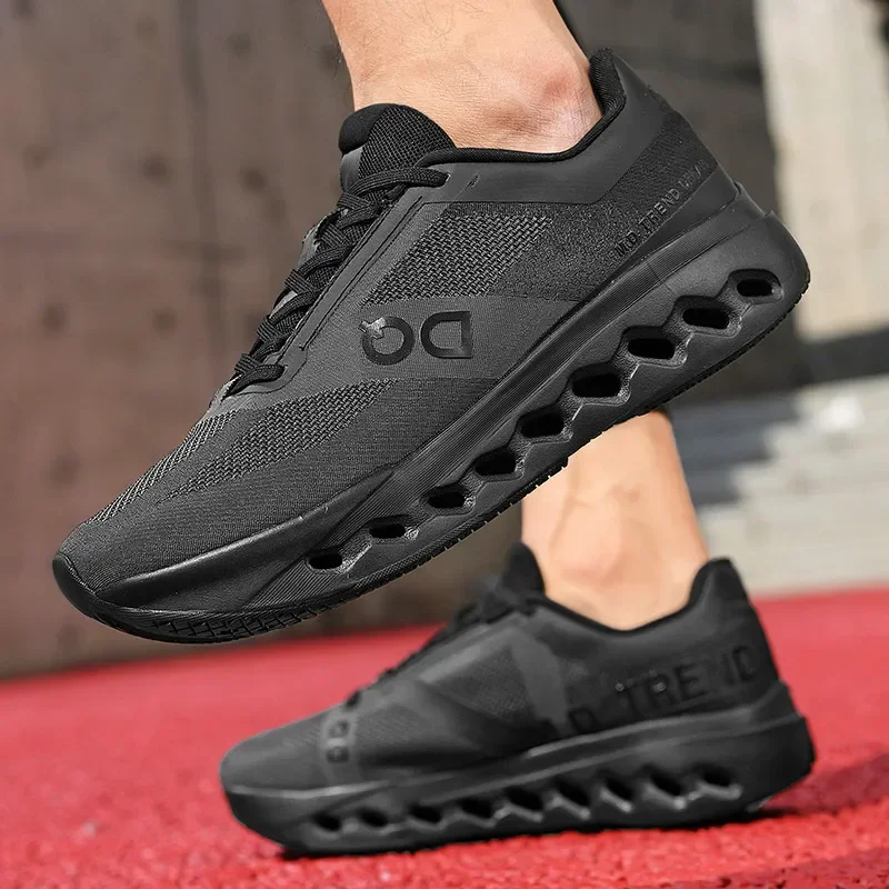 

New 2025 Men's Summer Casual Sports Shoes Comfortable Versatile Lightweight Running Shoes Trendy Shock Absorption Cross-Border