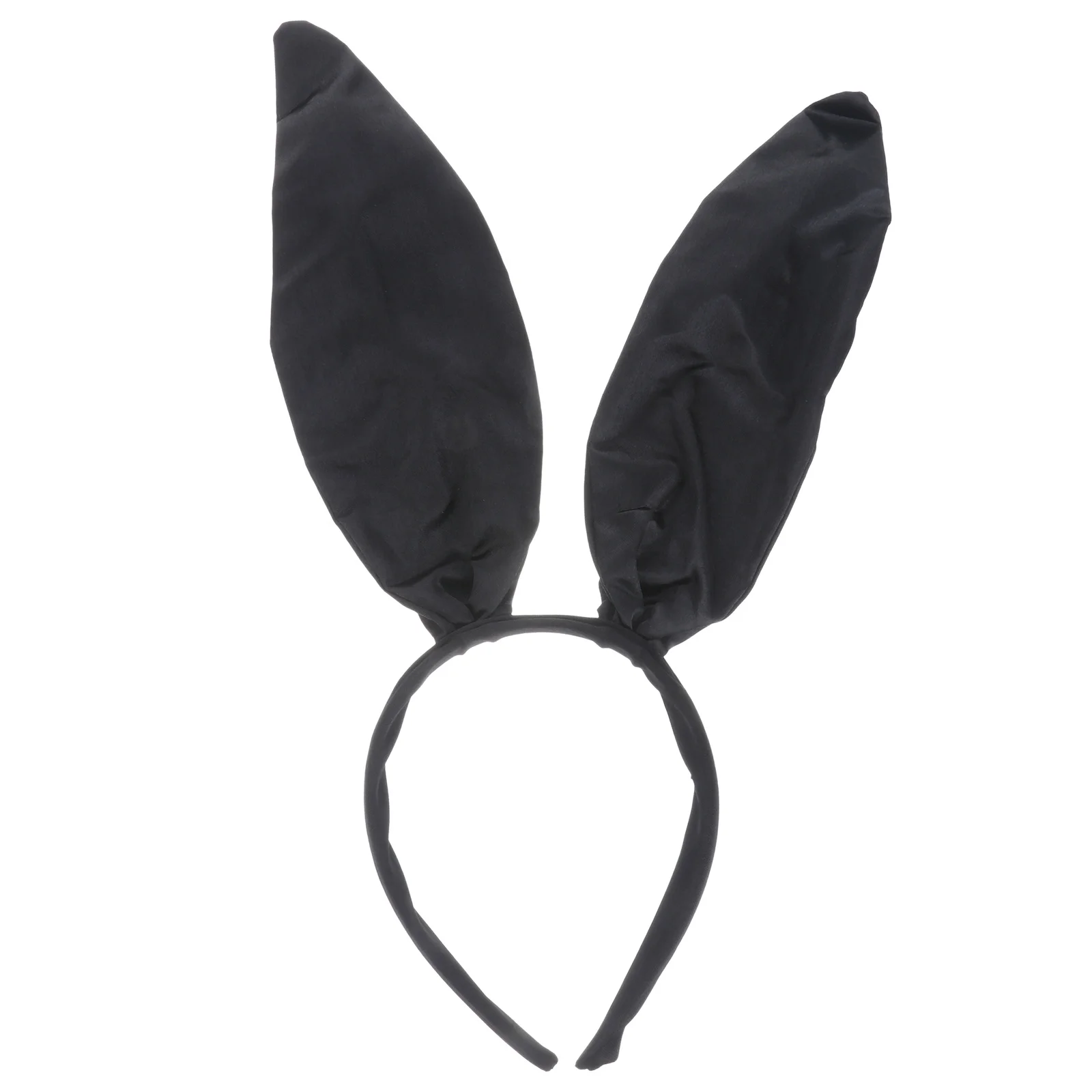 

Easter Sweet Bunny Ears Headband Rabbit Ear Hair Band for Party Cosplay Costume Accessory (Black) rabbit headband