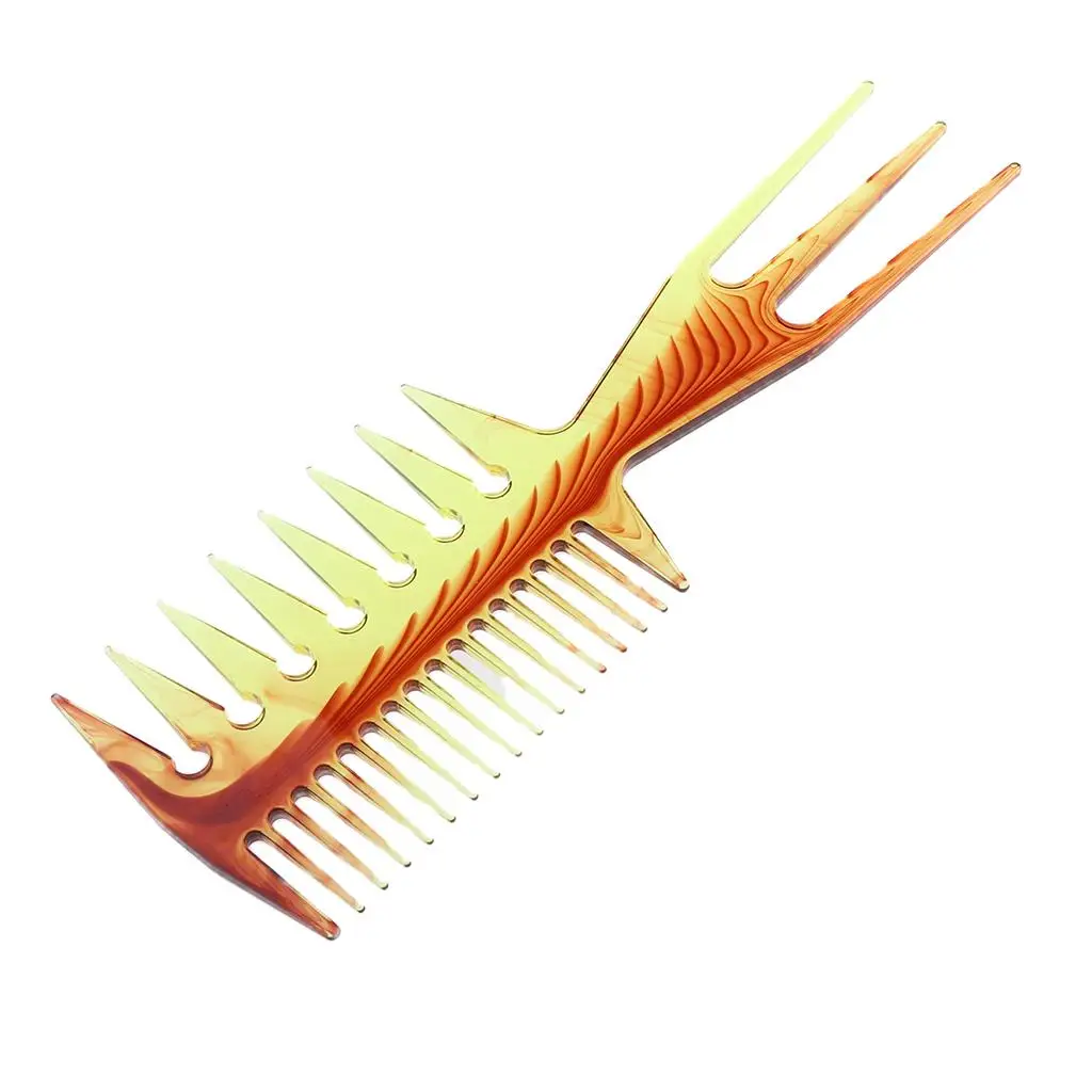 Afro Hair Pick Brush Comb Hairdressing Braid Hair Styling Large Wide Tooth Comb