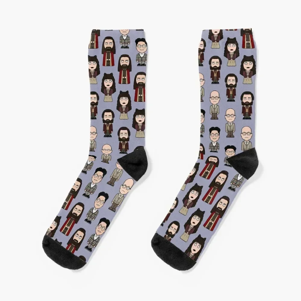 Team What We Do In The Shadows Socks cotton hockey Socks For Men Women's