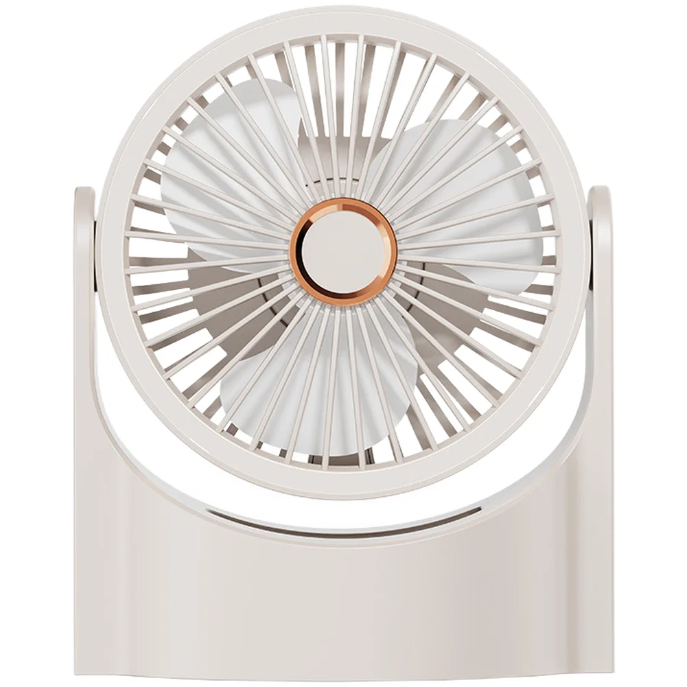 Portable USB Rechargeable Desk Fan with Light 5 Speed Adjustable for Dorm Room For Office Camping Hanging Mount Easy Carry