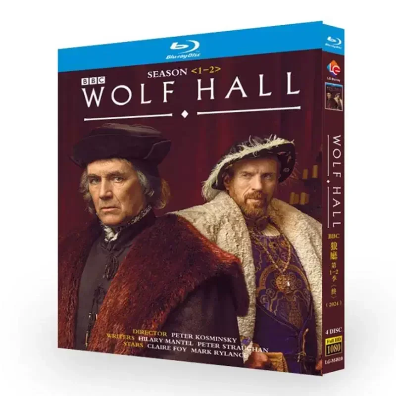 Wolf Hall Seasons 1-2 (2015-2024) Blu-ray Disc DVD