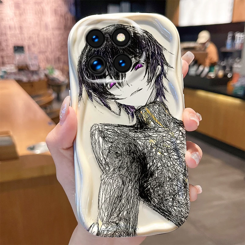 Comic Code Geass Case For Xiaomi Poco X7 X6 X5 X3 F6 F5 NFC F3 M6 Pro 4G Mi 14 13 12 11 Lite 5G 13T 12T 11T 14T Pro M5S Cover