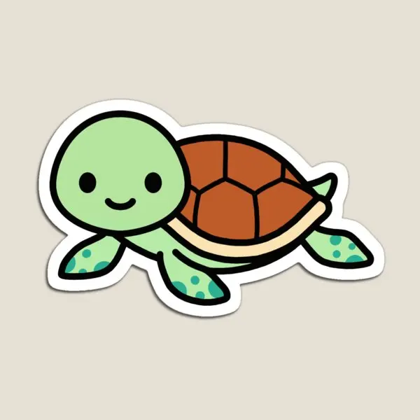 Zeeschildpad Magneet Kleurrijke Thuis Kinderen Schattige Magnetische Baby Speelgoed Koelkast Stickers Decor Kinderen Houder Voor Koelkast Organizer