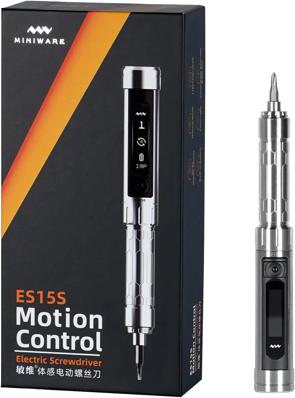 Miniware ES15S Mini Electric Power Screwdriver Portable Cordless Smart Motion For iPhone Laptop MACBOOK Notwbook